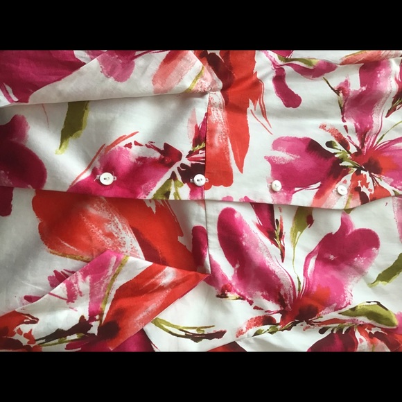 Jones New York 100%  Cotton sleeveless blouse. - Picture 6 of 11